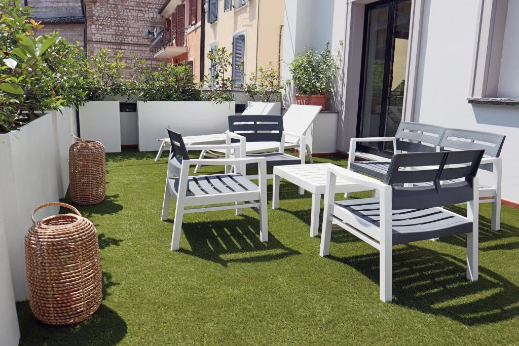 Zahrada ubytování Hotel Enzo