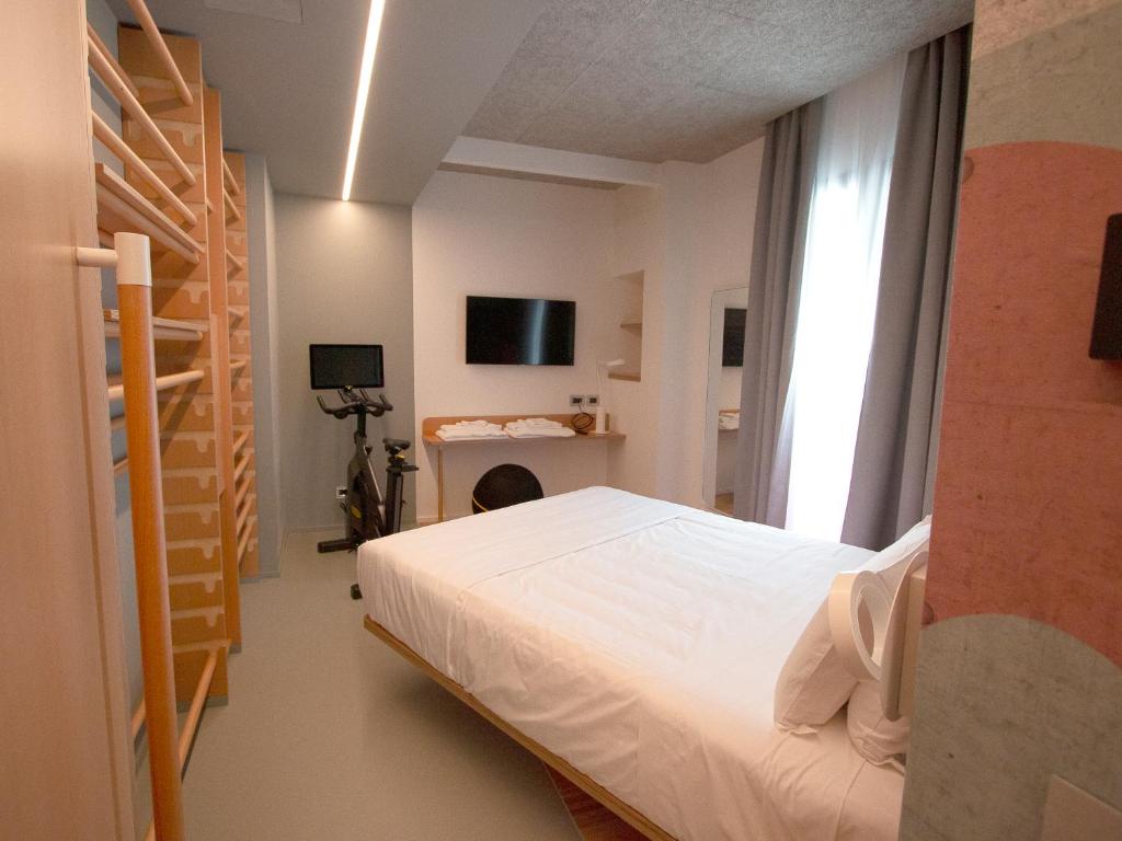 TV a/nebo společenská místnost v ubytování Demo Hotel Design Emotion