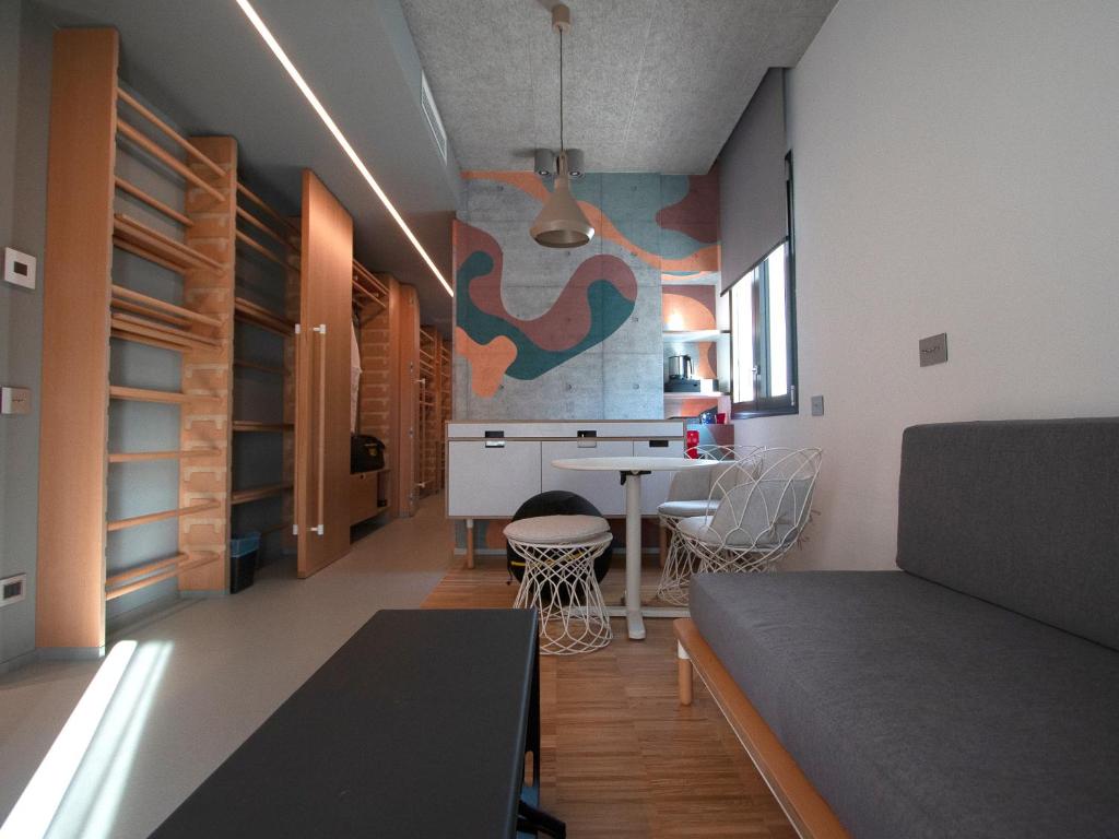 Posezení v ubytování Demo Hotel Design Emotion