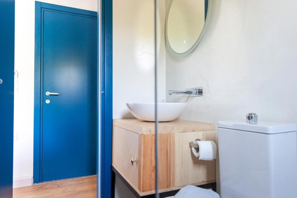 Koupelna v ubytování Toni Retzo Rooms
