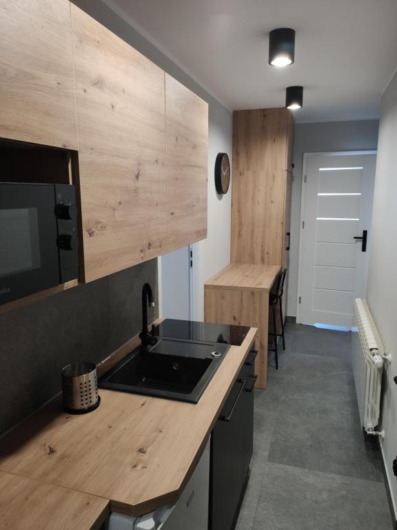 Kuchyňa alebo kuchynka v ubytovaní Krollhouse Pokoje gościnne