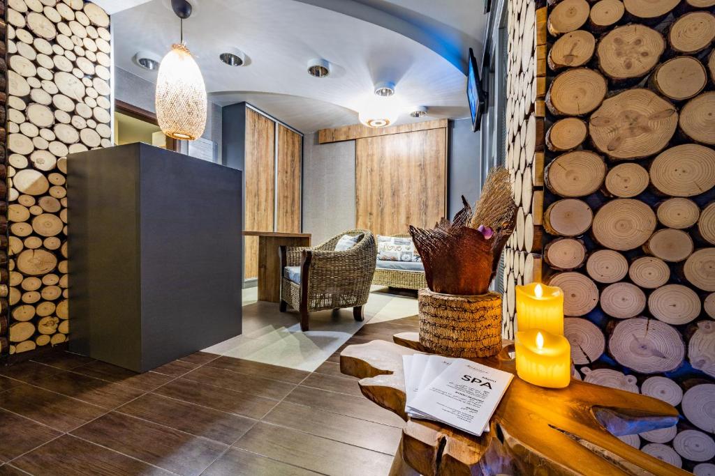 Posezení v ubytování Hotel Warszawa Spa & Resort
