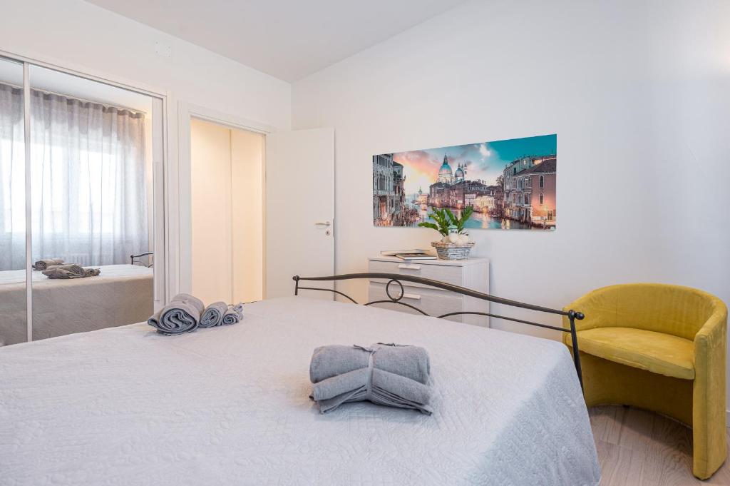 Postel nebo postele na pokoji v ubytování Casa Bastia