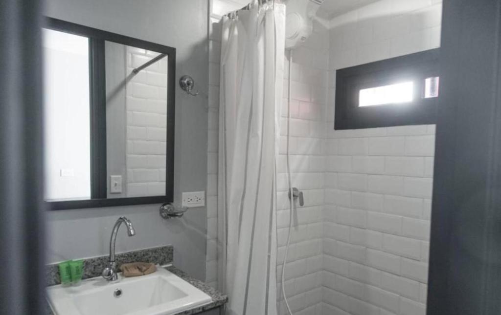 Koupelna v ubytování Nomada Republic Hotel Panama City