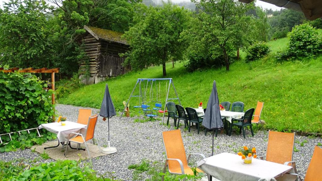 Zahrada ubytování AlpinResort DerBacherhof
