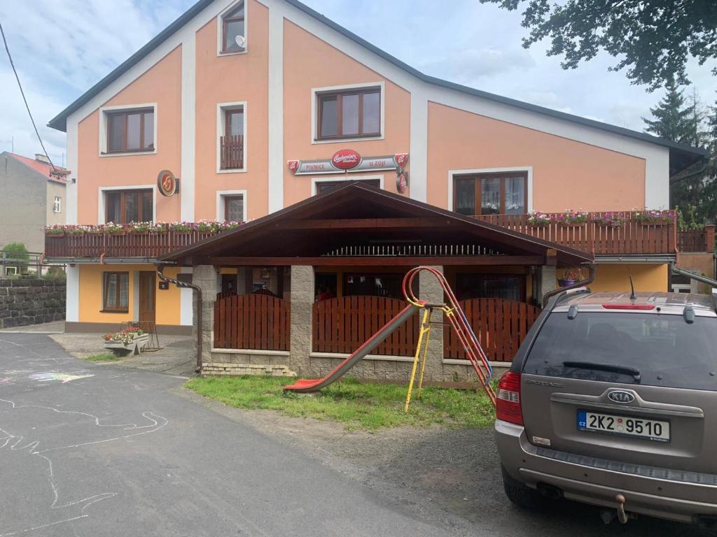 Budova, kde se apartmán nachází