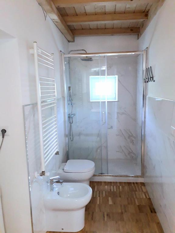 Koupelna v ubytování La Casa del Dottore