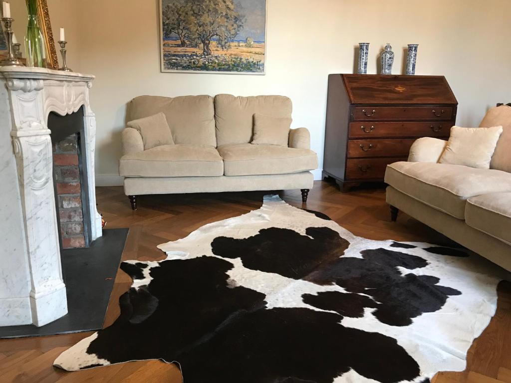 Posezení v ubytování Andresna House