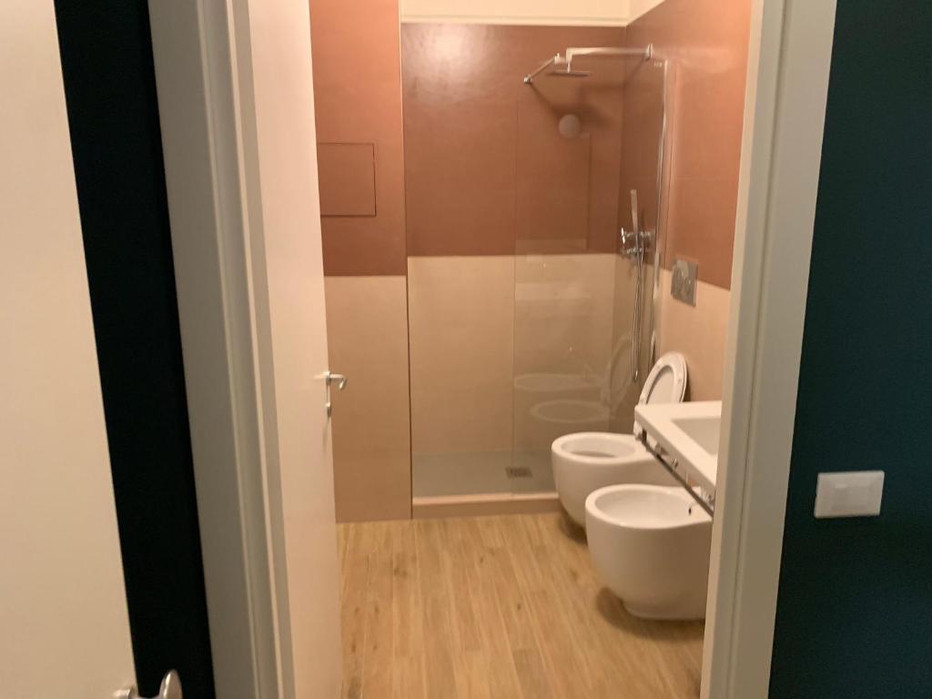 Koupelna v ubytování B&B Fossatello affittacamere