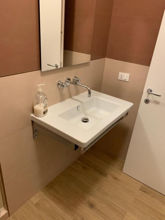 Koupelna v ubytování B&B Fossatello affittacamere