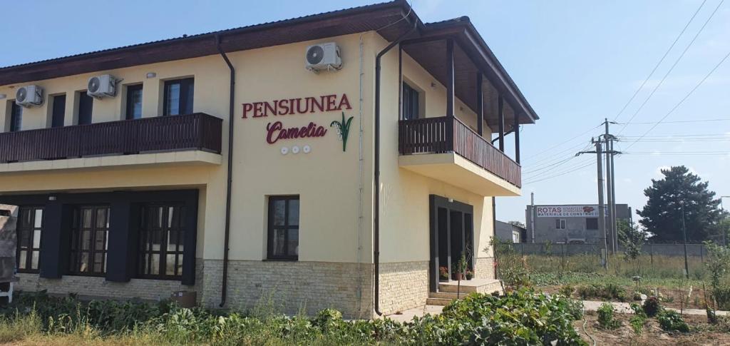 Budova, kde se penzion nachází