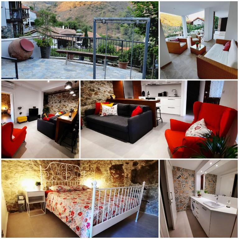 Area soggiorno di BELLE VUE Mountain Home