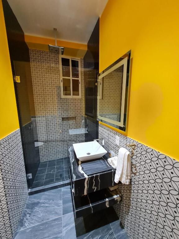 Koupelna v ubytování Hotel Boutique Rivera Del Rio
