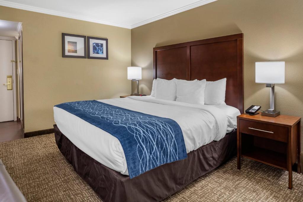 Comfort Inn Sunnyvale - Silicon Valley - Chambre Standard, 1 Très Grand Lit, Non-fumeur