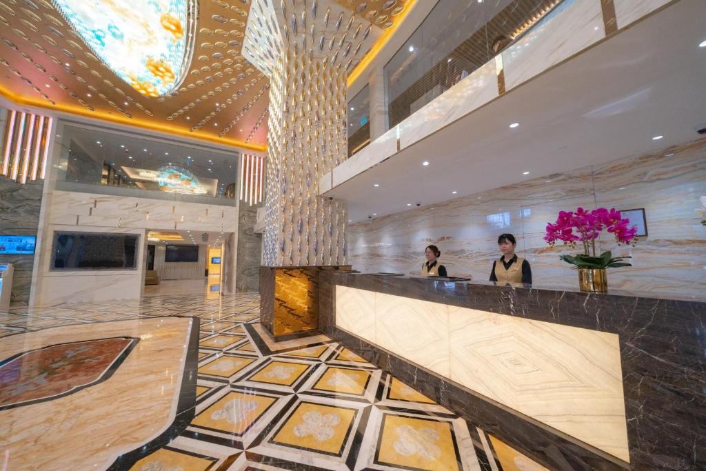 Vstupní hala nebo recepce v ubytování Hotel Golden Dragon