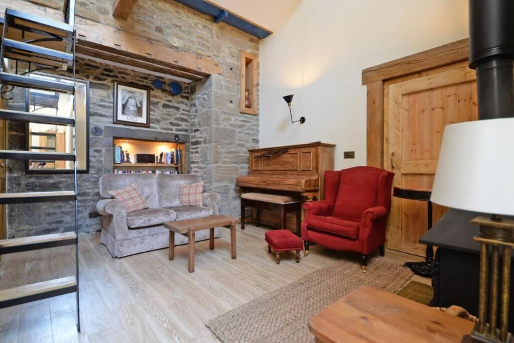 Shed End, in 18th century Lothersdale Mill BD20 8EN - 1ベッドルームの家