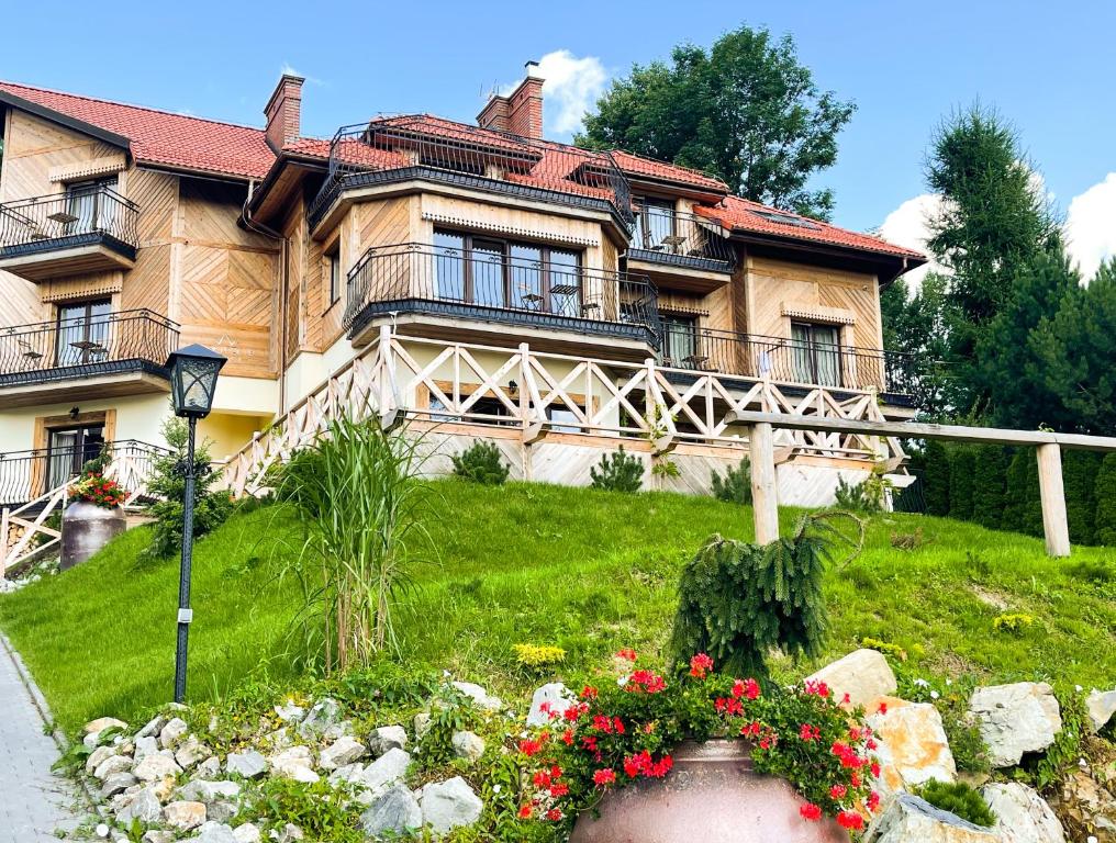 Vonkajšia záhrada v ubytovaní Beskidzkie Tarasy