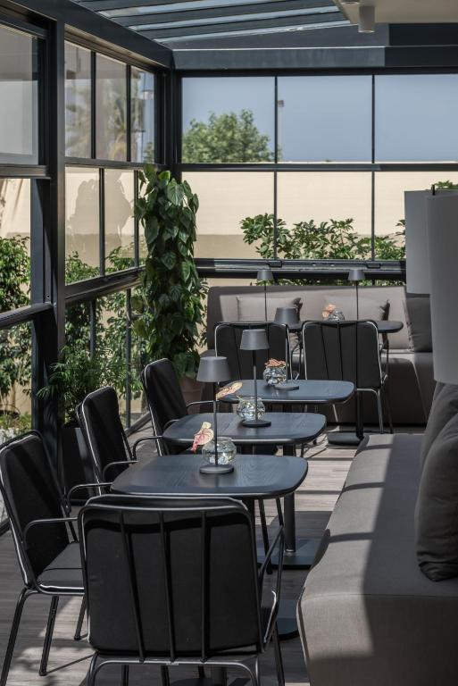 Posezení v ubytování Bitzaro Boutique Hotel