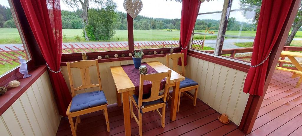 Balkón nebo terasa v ubytování Home Bjornbyn 130