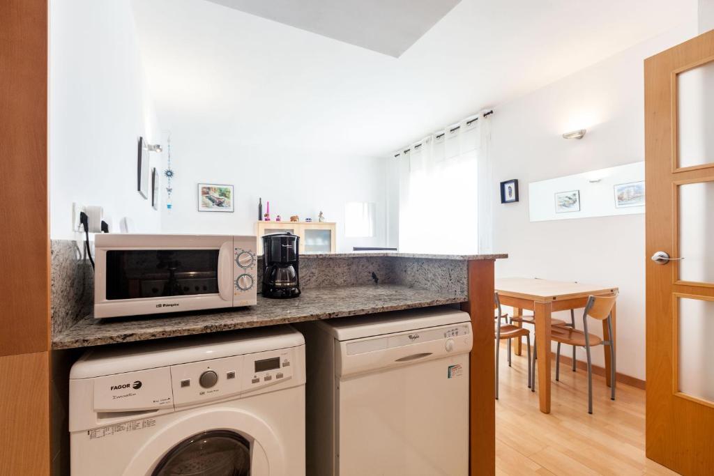 Kuchyň nebo kuchyňský kout v ubytování Stay U-nique Apartments Industria