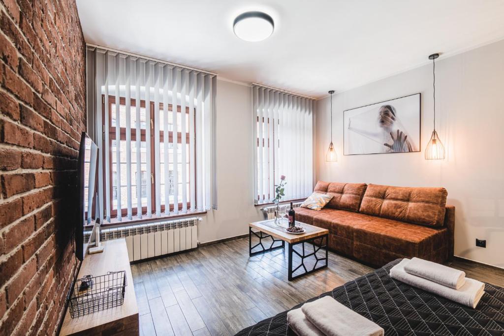 Posedenie v ubytovaní Apartamenty Świętego Jakuba