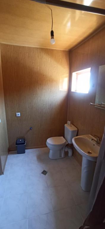 Koupelna v ubytování Guesthouse Sagrila