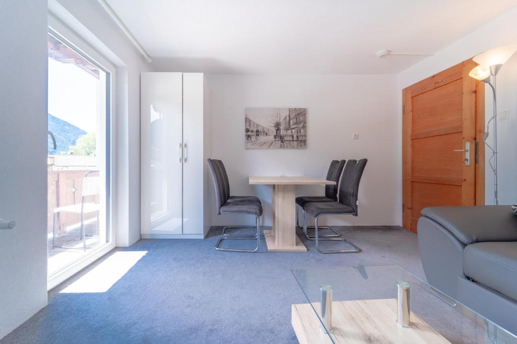Posezení v ubytování Urlaubsplatzl Appartements