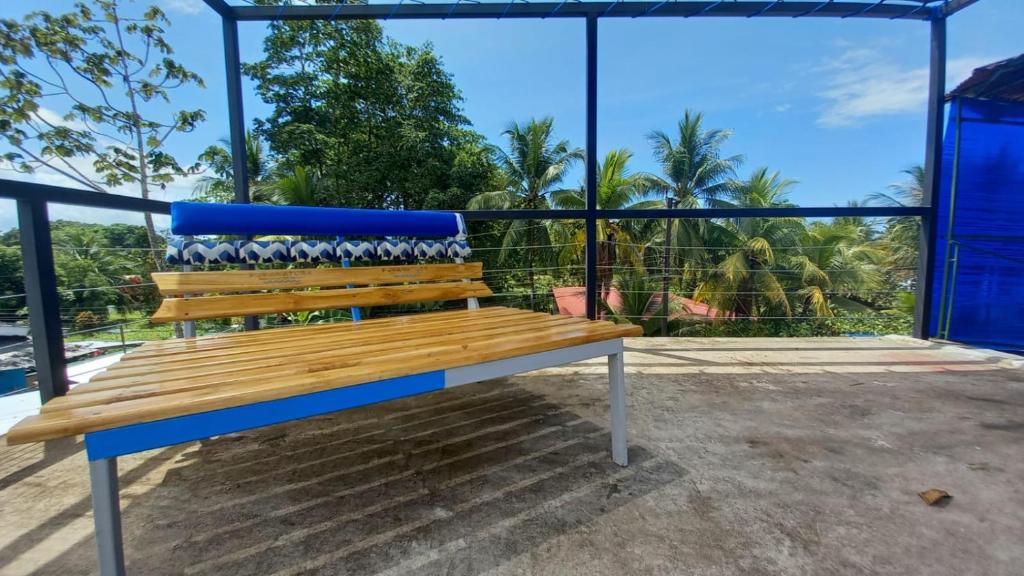 Balkón nebo terasa v ubytování Hotel Pura Natura Beachfront Tortuguero