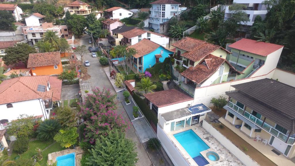 Bazén v ubytování Sweet Rio Residence Taquara nebo v jeho okolí
