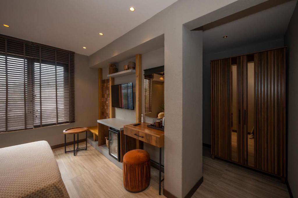 Postel nebo postele na pokoji v ubytování Villa Siesta Hotel Istanbul Airport