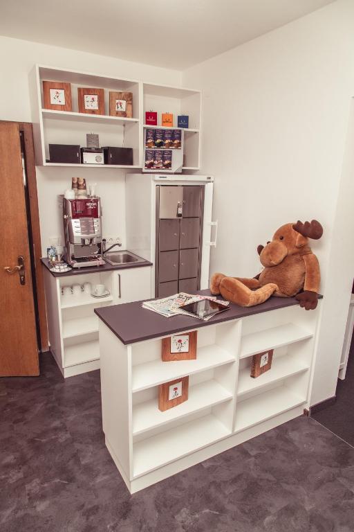 Kuchyň nebo kuchyňský kout v ubytování Haus Deutinger