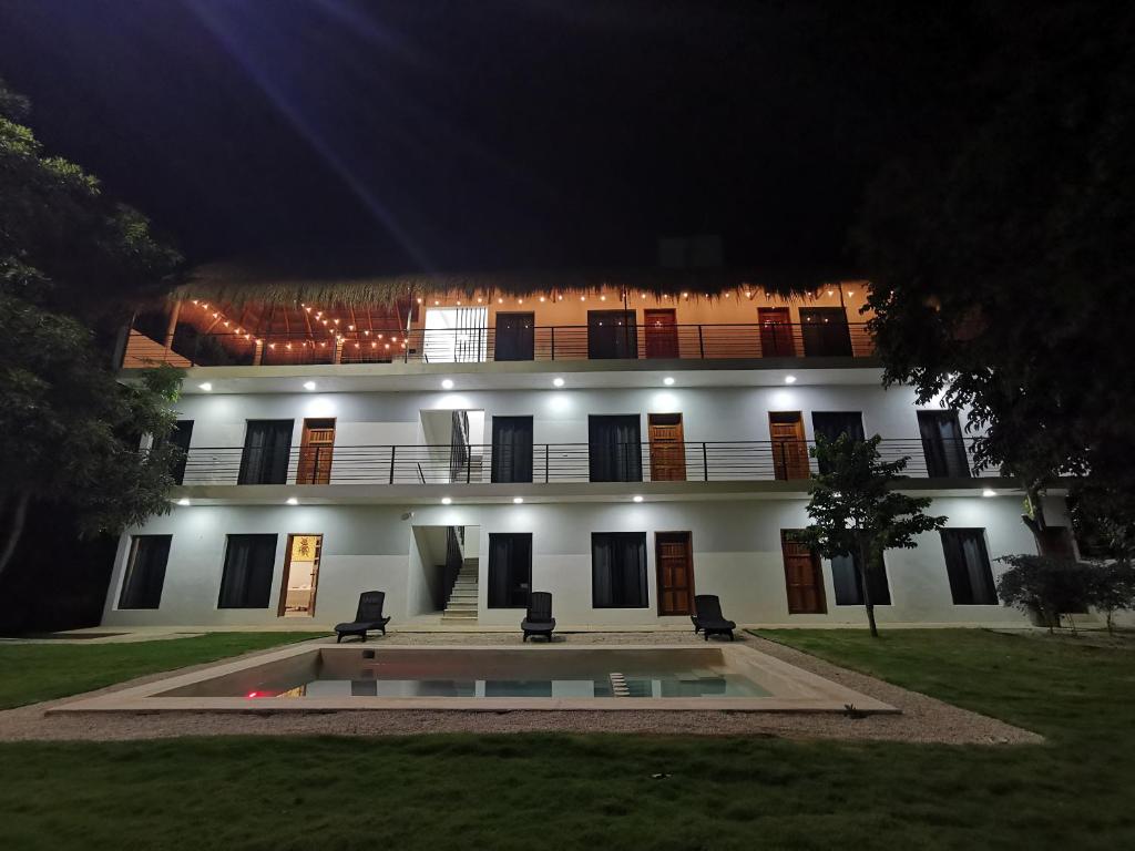 Budova, kde se hotel nachází