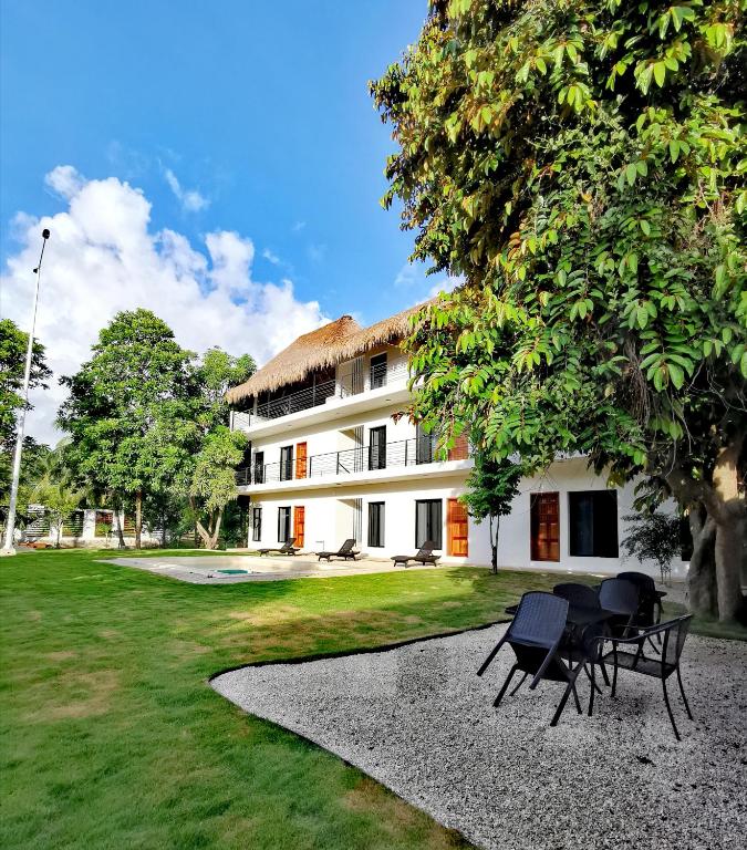 Zahrada ubytování Hotel Makech