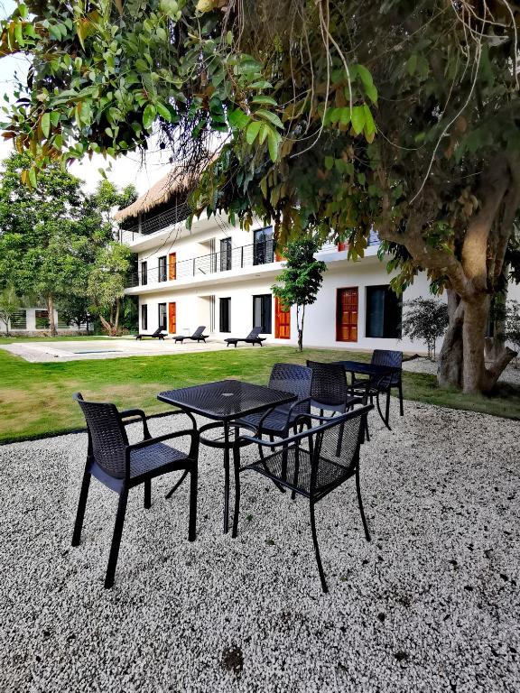 Zahrada ubytování Hotel Makech