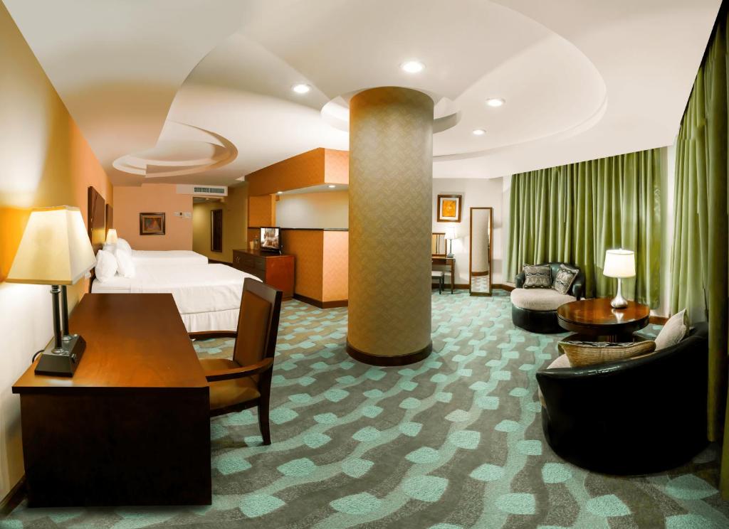 Posezení v ubytování Hotel Plaza Juan Carlos