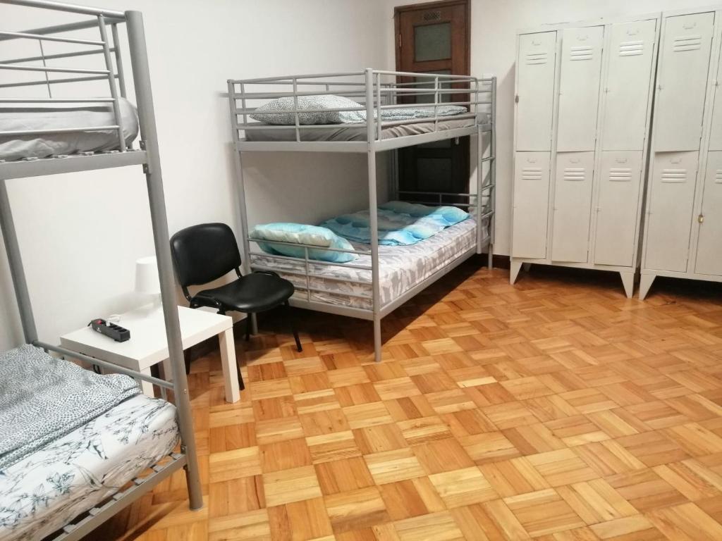 Postel nebo postele na pokoji v ubytování Sasimi Nice Hostel