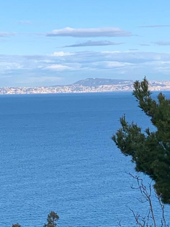 a view of a large body of water at Marechiaro Home Holiday in Vico Equense