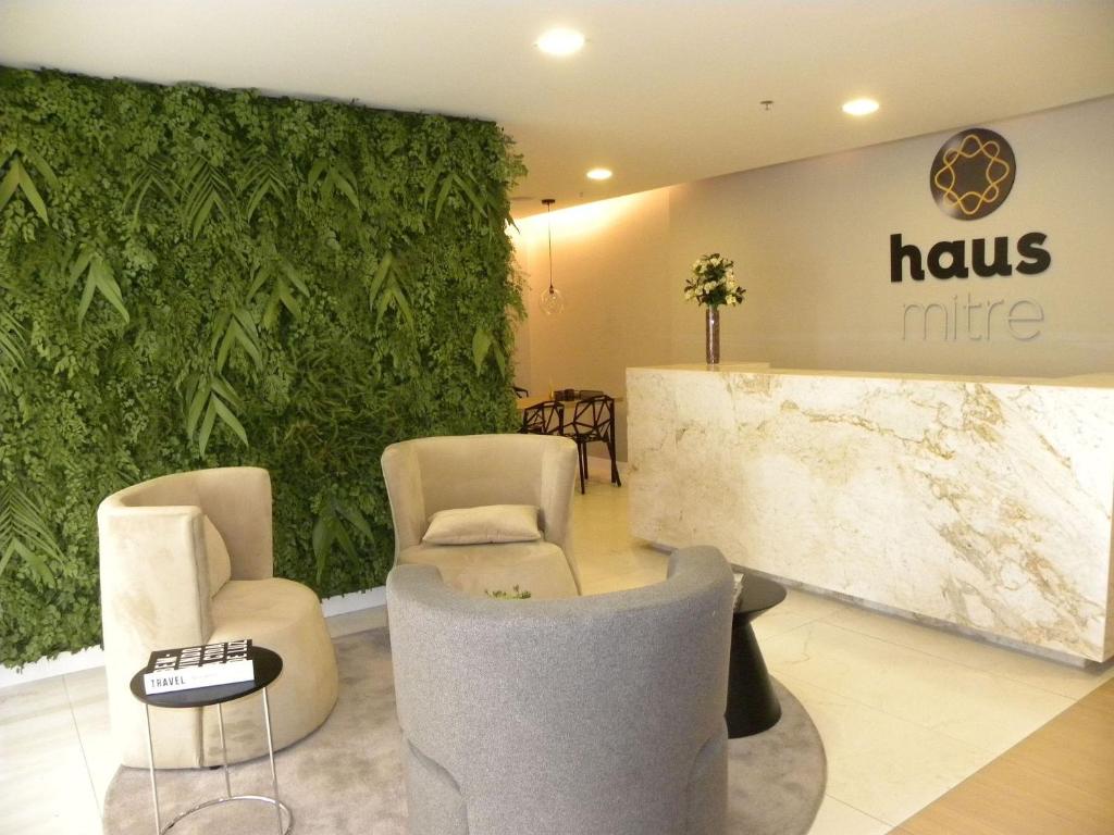 The lobby or reception area at Haus Stay Luxo Vila Mariana