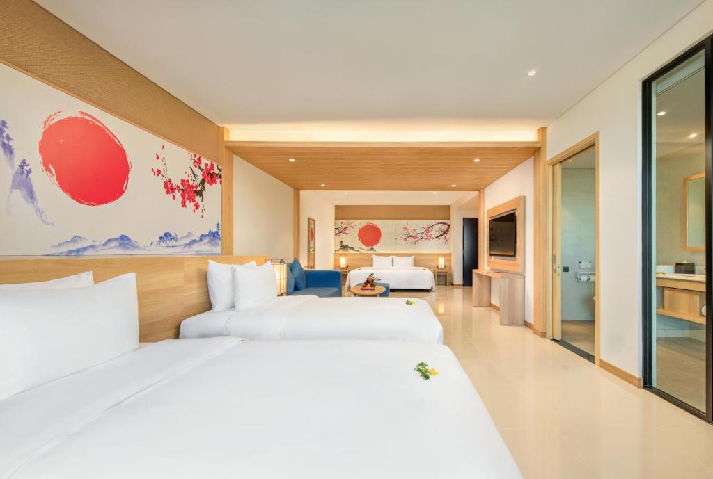 Special Offer - Family Room with Ocean View - Onsen & Water Park Inclusive