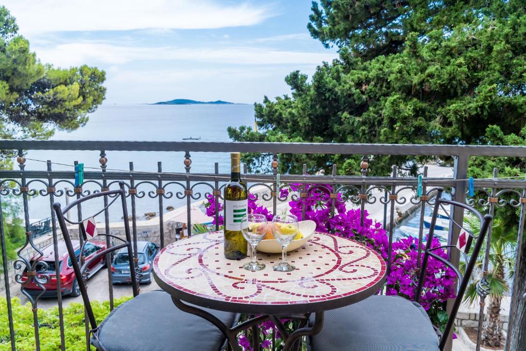 Apartments Villa Palma - Studio Apartment With Balcony And Sea View