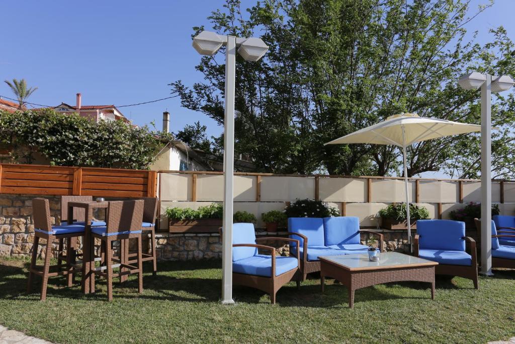 Zahrada ubytování Almira Hotel