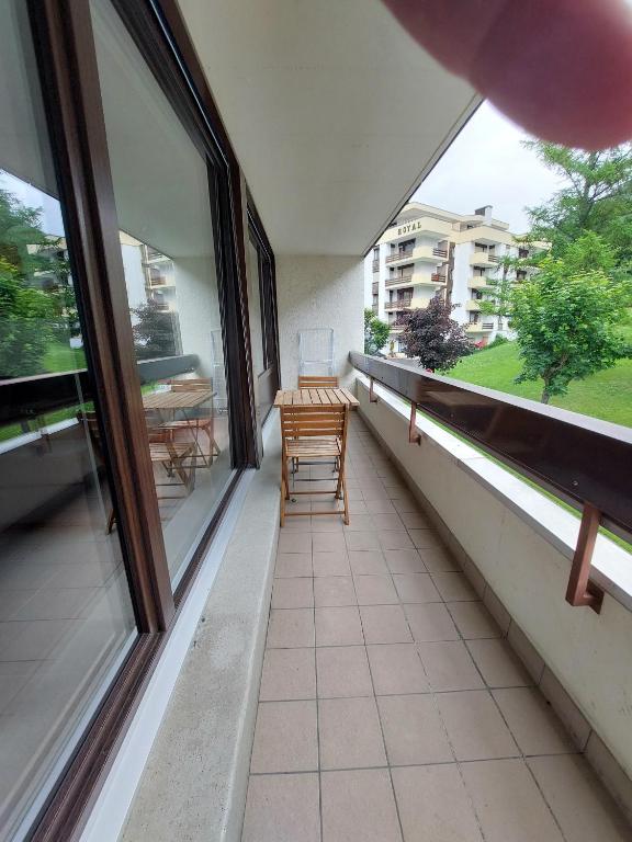 Balkón nebo terasa v ubytování Haus Fortuna