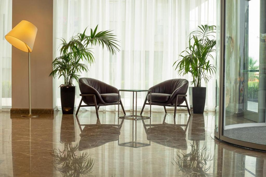 Posezení v ubytování Amare Hotel