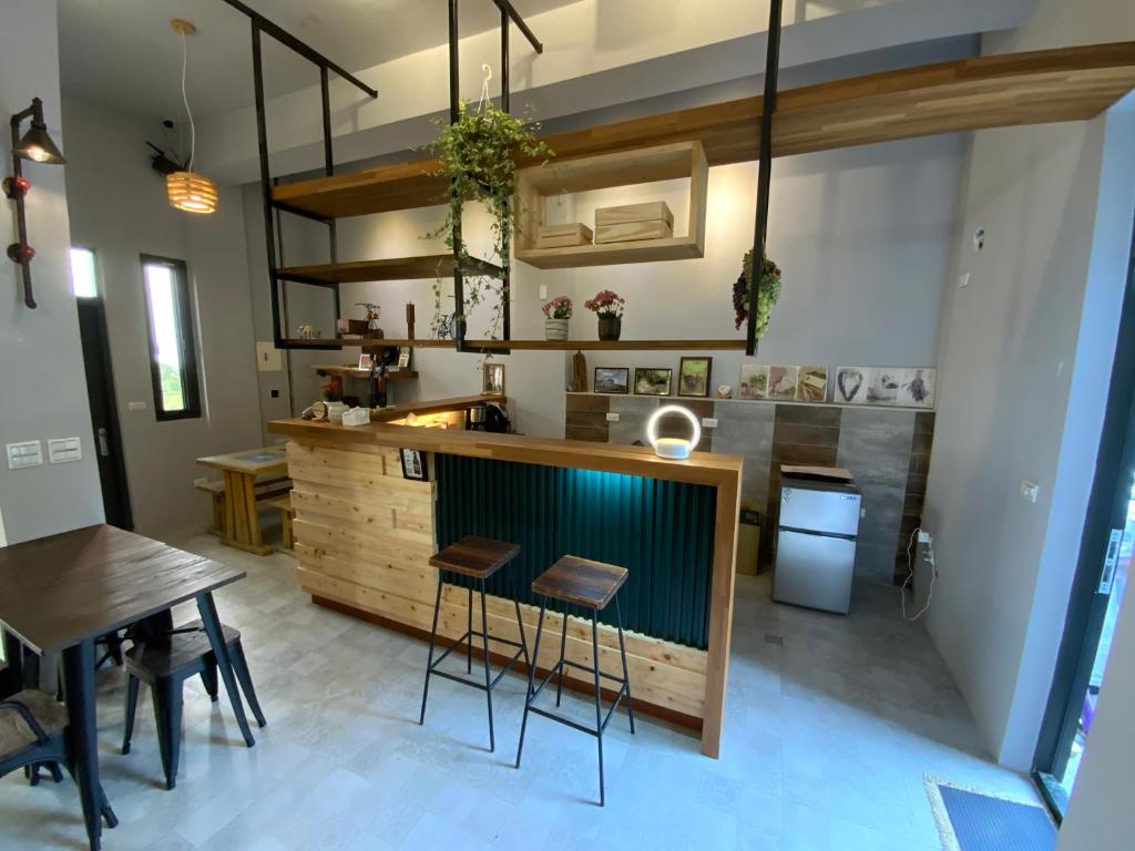 Kuchyň nebo kuchyňský kout v ubytování Grain Educator Home