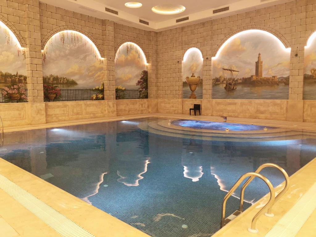 Bazén v ubytování Rhactus Hotel, New Alamein nebo v jeho okolí