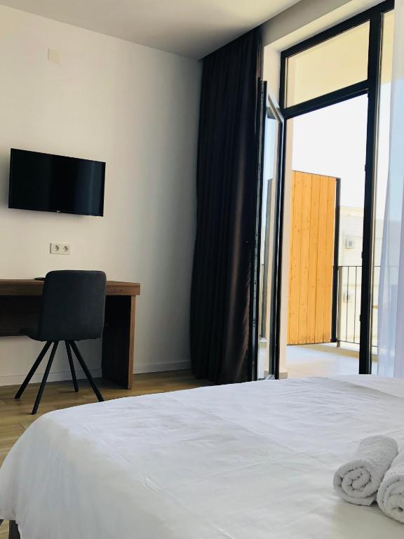 Postel nebo postele na pokoji v ubytování Citro Villa