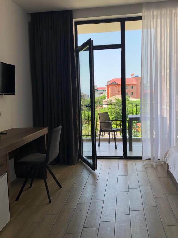 Balkón nebo terasa v ubytování Citro Villa