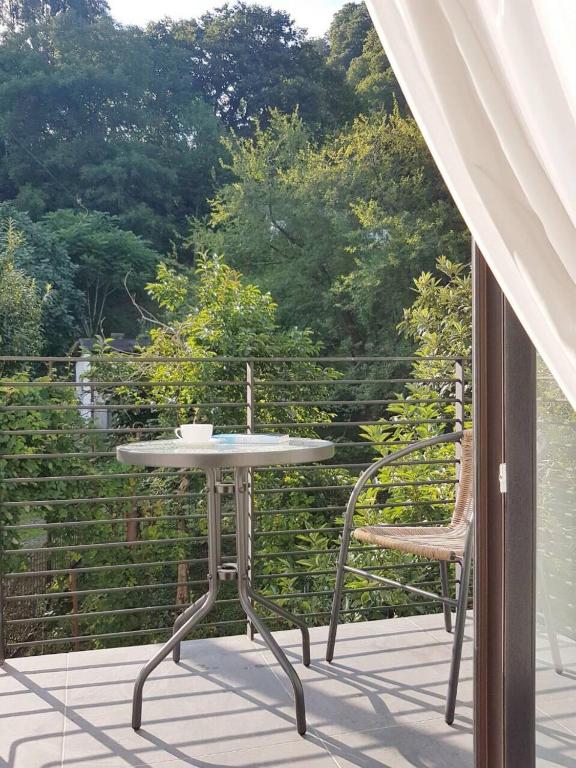 Balkón nebo terasa v ubytování Citro Villa