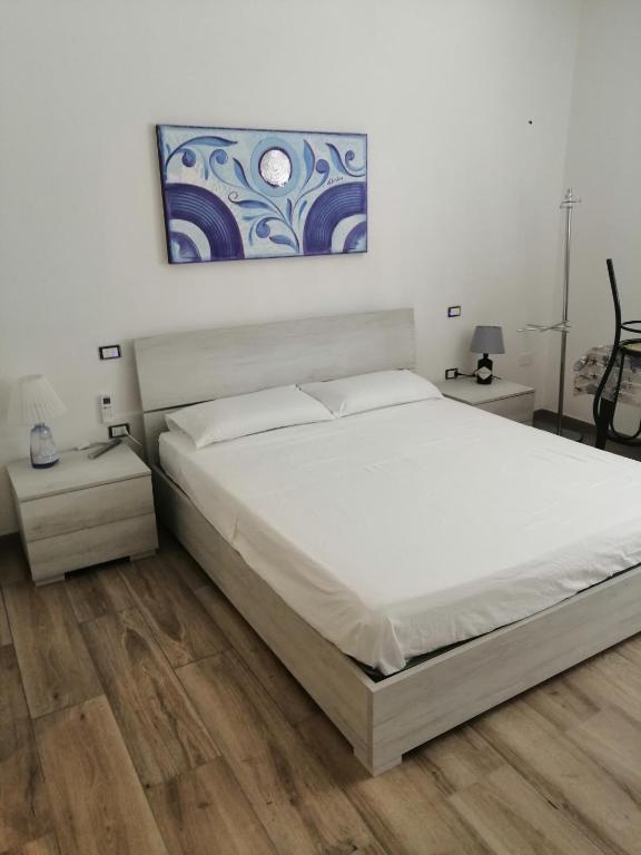Posteľ alebo postele v izbe v ubytovaní Delcicer casa vacanze o camera privata