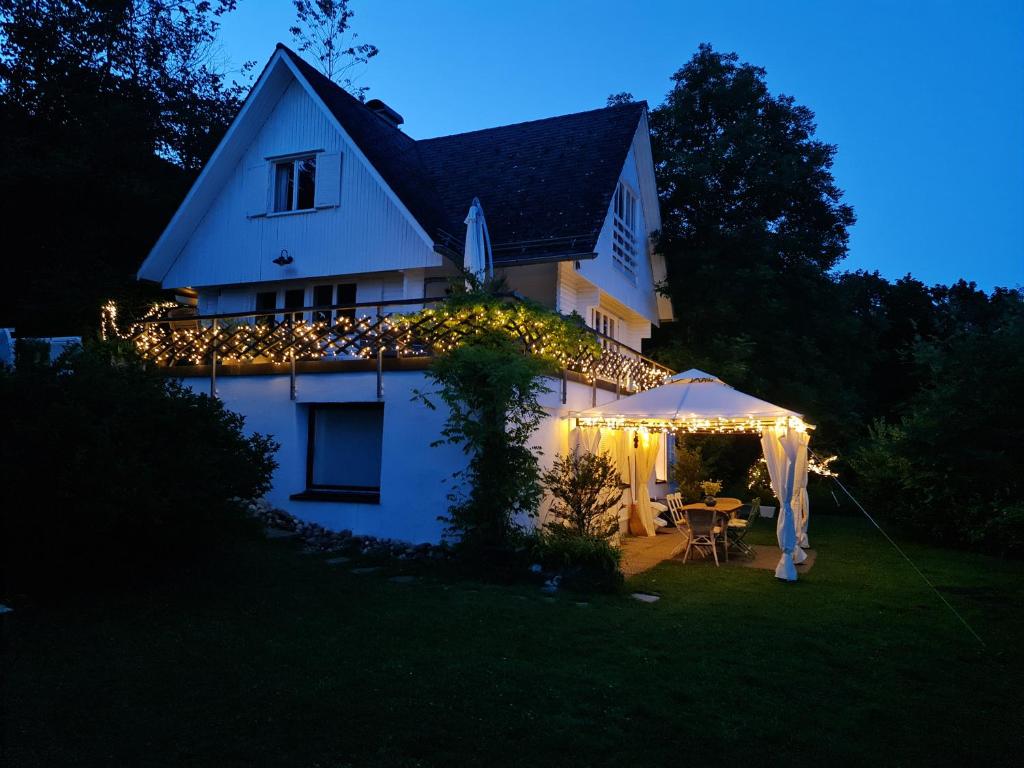 Zahrada ubytování Mont Blanc Chalet